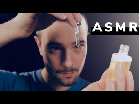 ASMR FRANÇAIS : JE SOIGNE ton RHUME (soin du visage, massage, huiles essentielles)