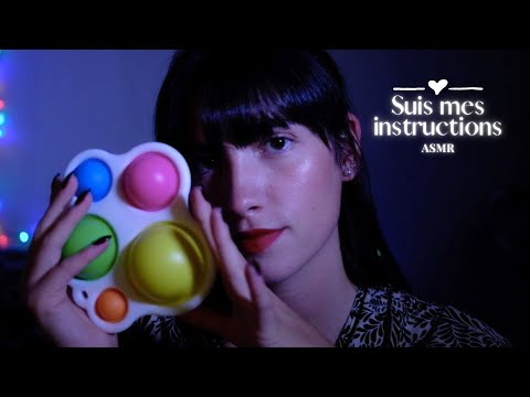 ASMR ☁️ SUIS MES INSTRUCTIONS POUR T'ENDORMIR 🌙