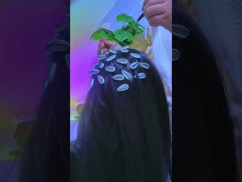 when your children play your hair
