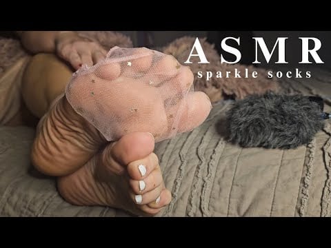 ASMR | Sparkle Socks & SLeepy Toes |