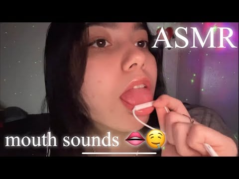 ASMR mouth sounds up close + mic nibbling ✨🫧