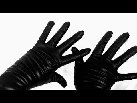 LEATHERLOOK 🖤 SATIN  LONG GLOVES 🪶  [[ASMR]]