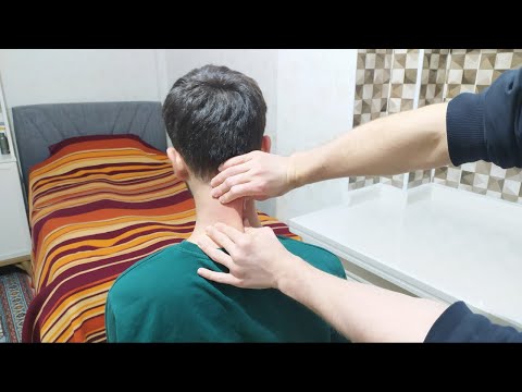 RELAXING NECK MASSAGE AND SHOULDER MASSAGE