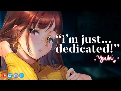 Staying Late at work with your Submissive Secretary|[Yandere][Thirsty][Spicy][Jokes][F4M] ASMR RP