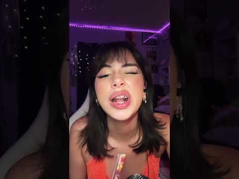 ASMR jelly fruit #asmr #short #trending #mukbang