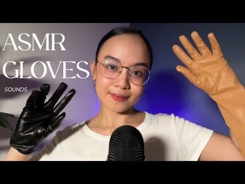 ASMR MIC GRIPPING With Gloves 🧤