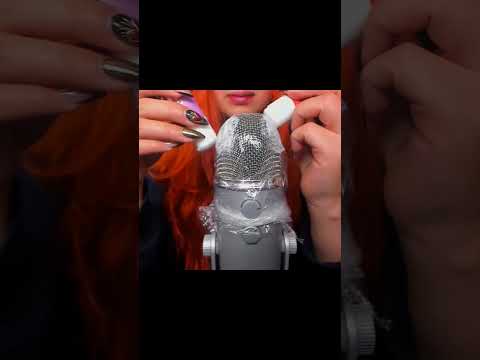 ASMR Glue Sticks on the Mic #asmr #tingles #shorts