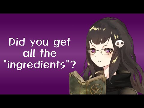 Necromancer Teaches You Your First "Recipe" (ASMR Roleplay) [F4A]