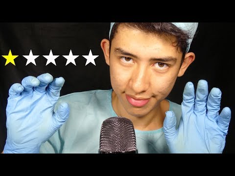 ASMR worst reviewed plastic surgeon