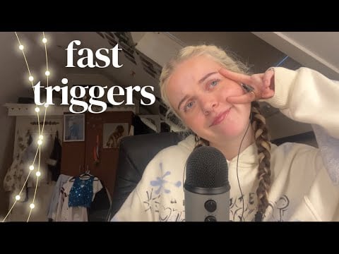 asmr | fast & aggressive triggers !! *tingly*