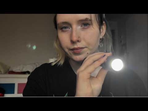lofi asmr eye examination, doctor roleplay