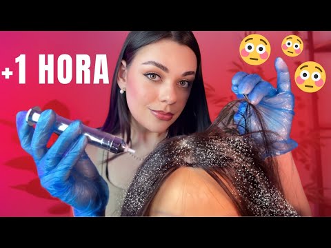 +1 Hora De ASMR: Aquela Menina Tira Suas Caspas Até Você Dormir 😴 
