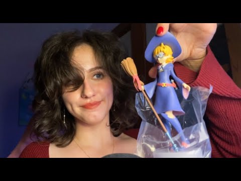 ASMR unboxing my anime waifu ~