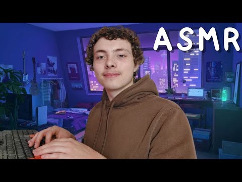 ASMR FR: Roleplay❓️Je te pose des questions aléatoires❓️(bruits de clavier)