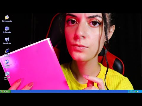 ASMR en Español POV- ERES MI COMPUTADORA! 💻 Roleplay (Teclado Mecanico, Susurros etc.)