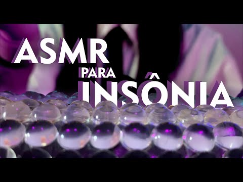 ASMR para INSÔNIA, gatilhos para DORMIR AGORA!