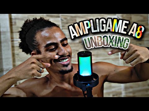 ASMR CHEGOU LIDERANDO O CUSTO BENEFÍCIO, FIFINE ampliGame A8 👅💦