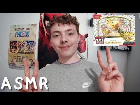 ASMR FR:🤯Ouverture coffret Électhor-EX🤯(Pokémon 151)