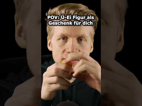 ASMR - POV: Ü-Ei Figur als Geschenk für dich! #shorts #asmr #roleplay #deutscheasmr