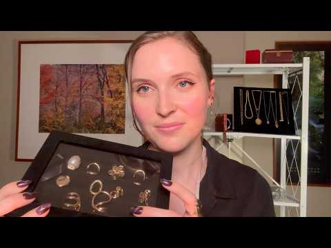 ASMR The Ring Boutique 💍 (over explaining, soft-spoken)