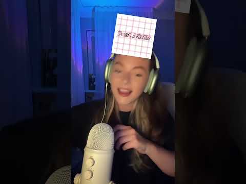 I was stressed 🤭 #fastasmr #agressiveasmr