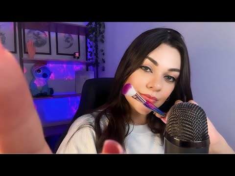 ASMR: OS GATILHOS MAIS PEDIDOS DA MINHA LIVE (LANTERNA, ESCOVA, AMPULHETA E MUITO MAIS)