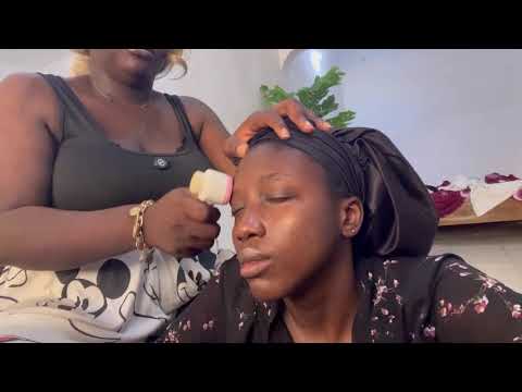 ASMR RELAXING FACE TOUCHING AND NITPICKING FOR DEEP SLEEP 😴 