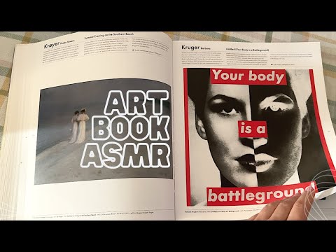 fast glossy page flipping asmr for art lovers 🎨  (no finger licking)