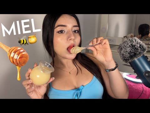 Comiendo MIEL asmr ♡