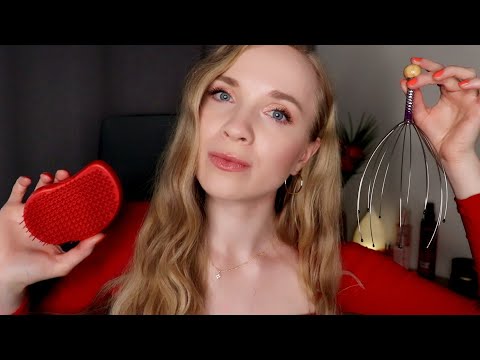 ASMR SUOMI Hemmottelen Sinua ❤️ Kasvohoito, Päähieronta, Hiusten Harjaus💤PERSONAL ATTENTION