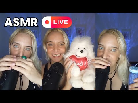 ASMR EN VIVO!! 🌙 PARA RELAJARSE Y DORMIR RÁPIDO 😴