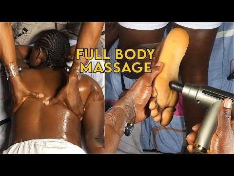 ASMR✨ INTENSE  FULL BODY MASSAGE DEEP TISSUE MASSAGE | DEEP SLEEP TRIGERS & RELAXATION