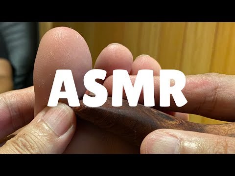 ASMR 足つぼ | 扁平足にゴリゴリ足つぼ