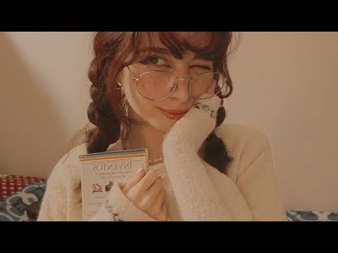 NERD te hace dormir ASMR | soft spoken, cerquita tuyo, mouth sounds, kiss girl ⋆⭒˚