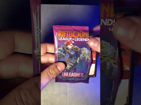 ASMR - Riftbound #shorts #asmr #booster #leagueoflegends #riftbound #fr #opening #unleashed #tcg