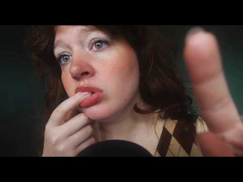 ASMR spit painting your face, no talking