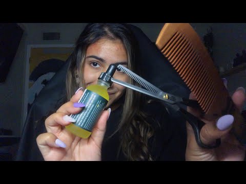 ASMR AGGRESSIVE HAIR CUT RP | TREVOR’S CUSTOM VIDEO