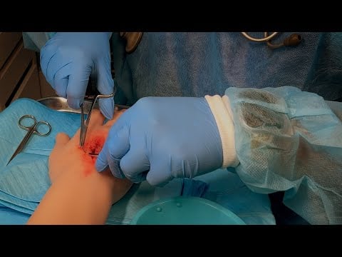ASMR Emergency Room: Examining You and Giving You Stitches | Medical Roleplay