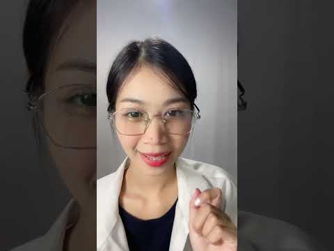 ASMR Eye Exam 👀✨ RP #asmr #asmreyeexam #shorts