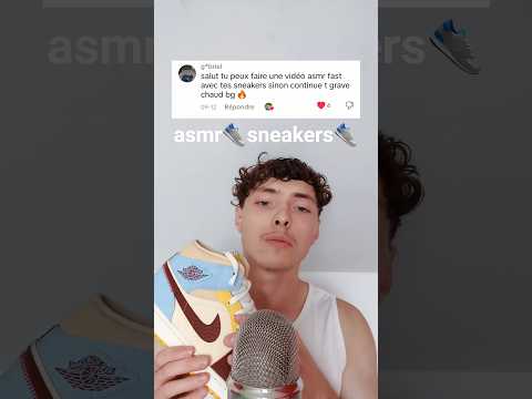 asmr mes👟sneakers👟en fast