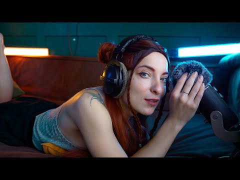 ASMR Whisper and Pleasant breathing | ASMR to fall asleep (echo)