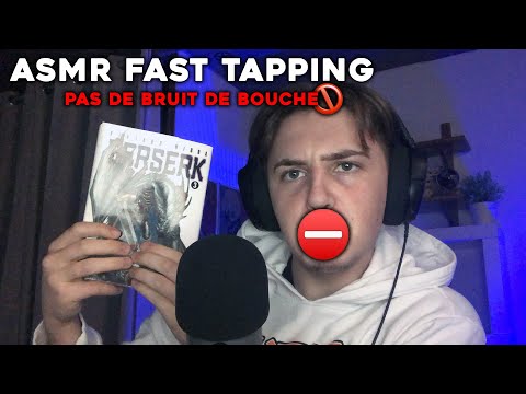 ASMR FRANÇAIS | Fast Tapping Sans Bruit De Bouche… (100% relaxation quand même)👄⛔️