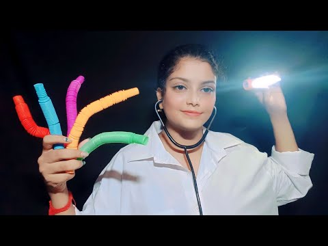 ASMR Cranial Nerve Exam ( Hindi )