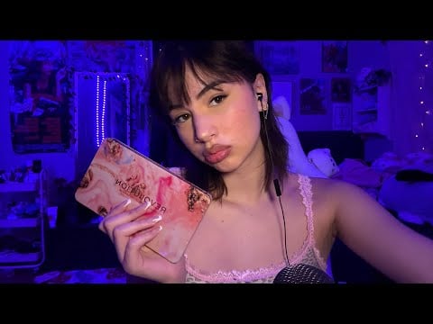 ASMR makeup grwm