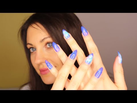 [ASMR] Deutsch/German ~ Tingling SCRATCHING with LONG FAKE NAILS