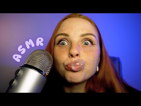 ASMR Gum Chewing Mouth Sounds  🤫no talking