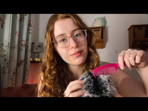 ASMR - Fluffy Scalp Scratch and Combing | WHERE AM I?