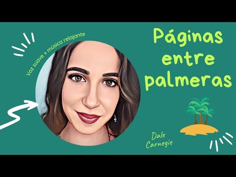 asmr lectura soft speaking + texto🌴 Dale Carnegie 🌴 Cómo ganar amigos. Audiolibro relajante😴