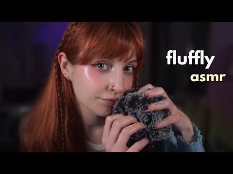 ASMR Fluffy Mic, Blowing & Gentle Brush Sounds – Perfect for Sleep