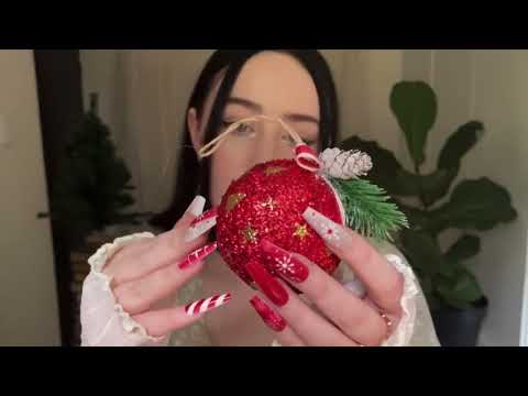 *one minute asmr* tappy scratchy triggers (no talking)